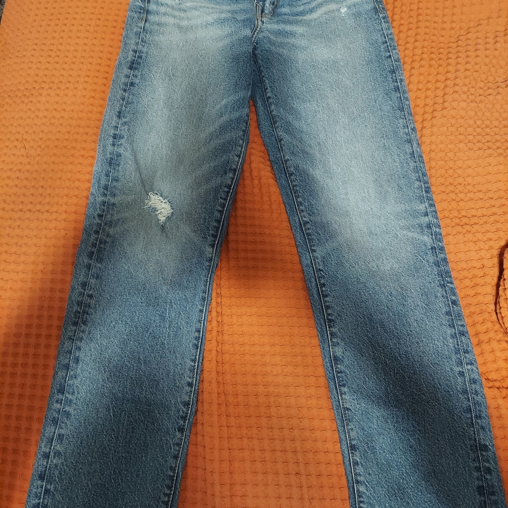 American Eagle Outfitters Men's Straight Blue Jeans